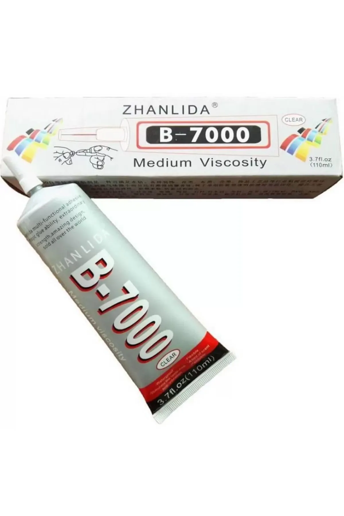 B7000 Dokunmatik Ekran Kapak Çerçeve Yapıştırıcı (Şeffaf 110 ml)