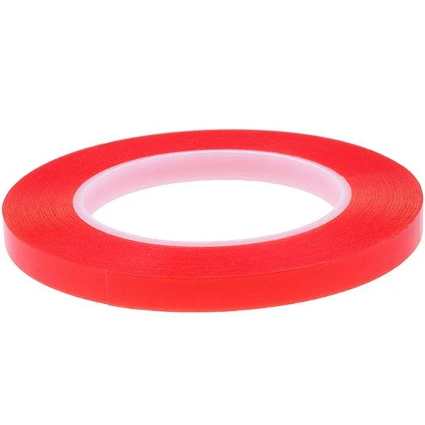 Elektronik Tamiri İçin Çift Taraflı Güçlü Bant (Kırmızı 1cm)