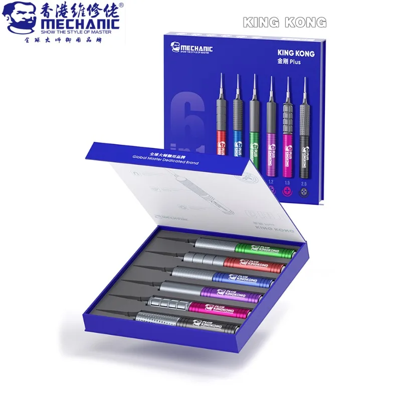 MECHANIC KIİNG KONG Plus  6 Parça Tornavida Seti