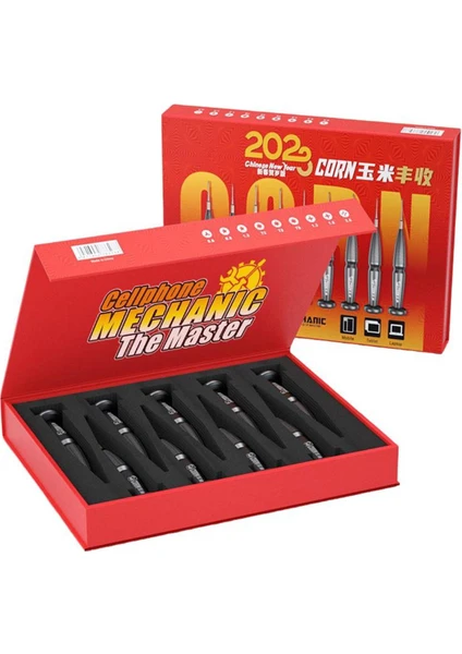 MECHANIC 2023 Corn Serisi 9 Adet Manyetik Hassas Tornavida Seti
