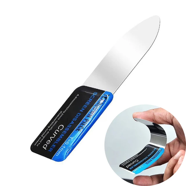 Paslanmaz Çelik Kavisli Esnek LCD Ekran Açma Penası