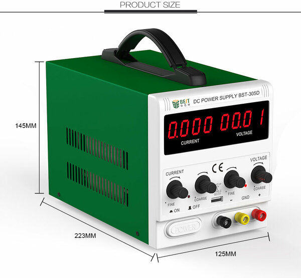BEST Ps-1502d+ 15V-2A Dc Power Supply / Güç Kaynağı