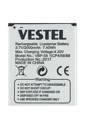Vestel 5.5X - 5.5V Batarya Pil