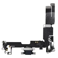 Apple İphone 14 Plus Şarj Soketi Filmi Flex (Siyah)